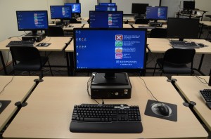 New Library Computers in Informatics Classroom 