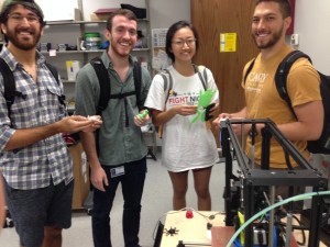 Medical Students at 3D printing orientation